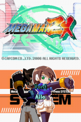 Mega Man ZX Title Screen